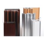 Furniture Decoration Customized Aluminum Wood Frame Profiles Square Tube