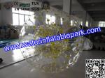 Exciting Children Inflatable Zorb Ball Shinning At Night , Inflatable Water