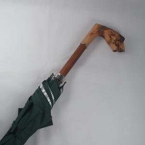Quality wooden amnial shape umbrella handle wholesale