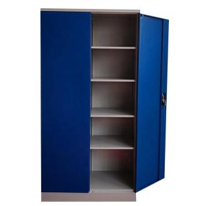 China Office 2 Swing Doors 5 Layer Lockable Filing Cabinets on sale