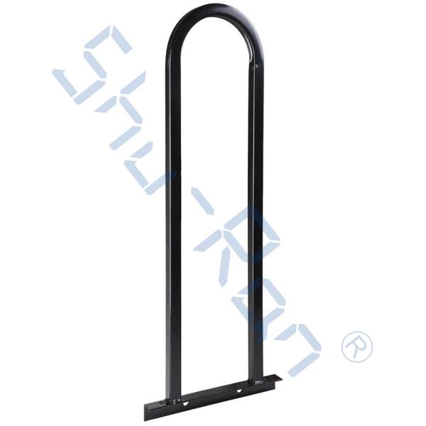 Universal U Shape Golf Cart Rear Seat Safety Grab Bar Black Color 30x11.8x1