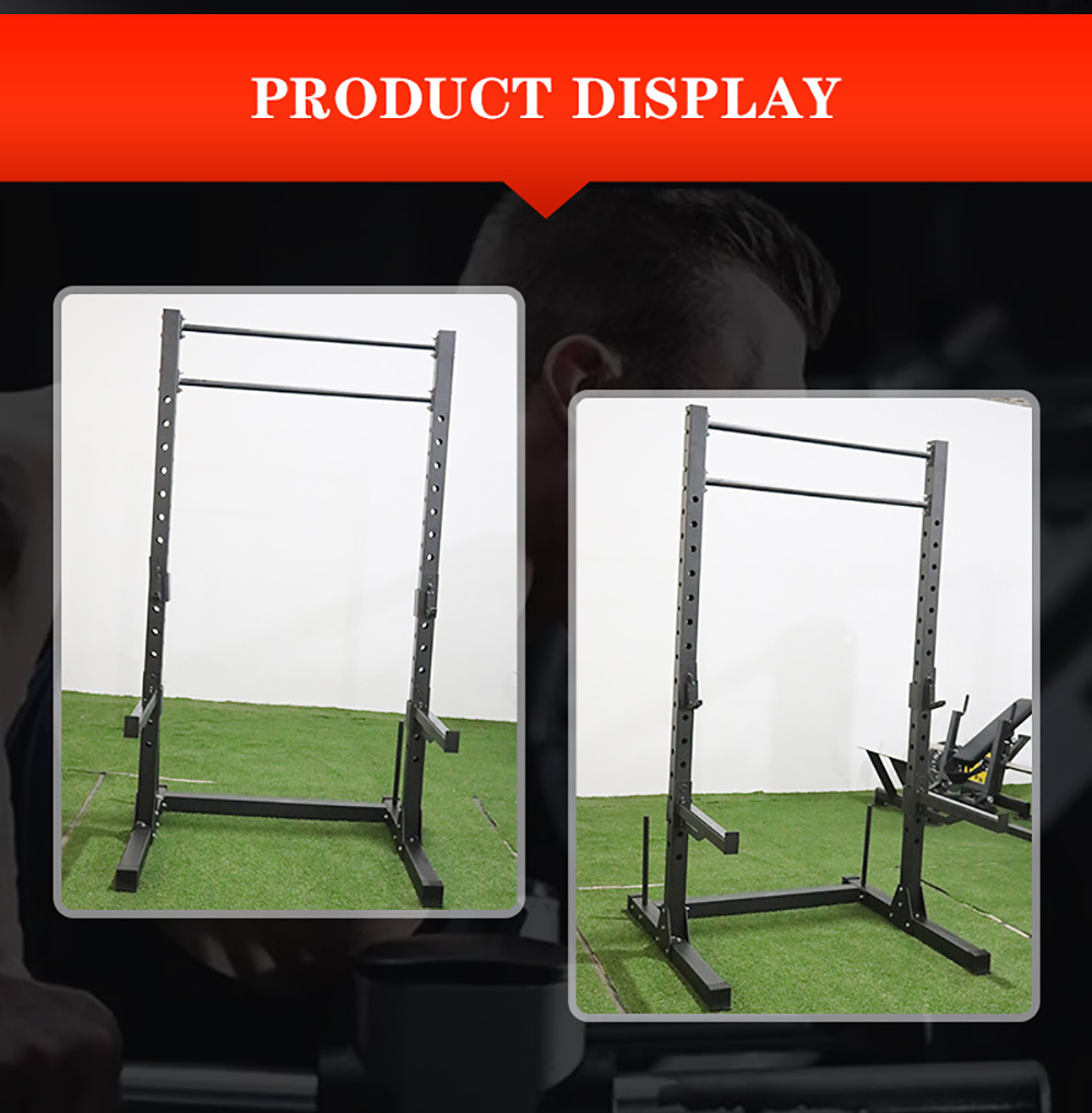 Commercial Power Half Rack Multi Gym Equipment Squat Rack