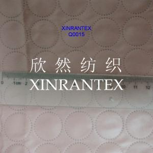 Quality Q0015 polyester quilting fabric design wholesale
