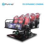 Professional 7D 9D Movie Theater Simulator For 8 / 9 / 12 Players