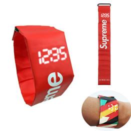 Quality Customized Colorful Promotional Electric Paper Watch Wrist Watch wholesale