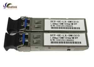 Quality 1.25Gb/S 10KM TUV SFP Fiber Transceiver Module 1310nm wholesale