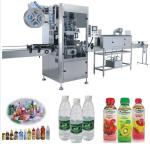 Water Drinks Bottle Shrink Sleeve Labeling Equipment With Steamer