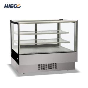 China 50-60hz Cake Display Showcase Refrigerator Stand Countertop Cake Display Case on sale