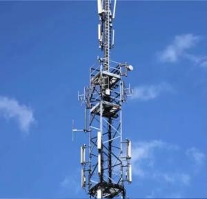 Quality Monopole Q235B Q345B Q420 Steel Antenna Tower For Broadcasting wholesale