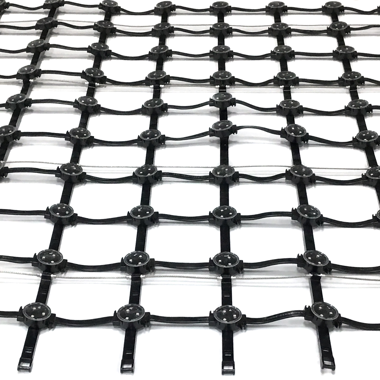Indoor P100 Flexible LED Mesh Screen Display LED Dot Light Transparent