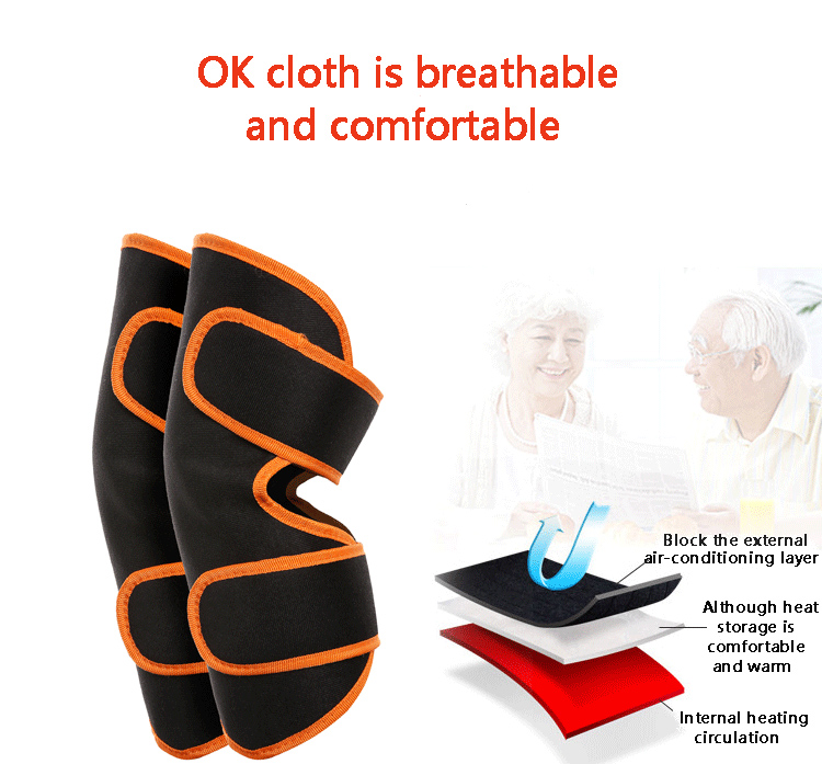 Joint Relief Pain Sports Knee Pads 12V Heat Therapy Knee Wrap Brace For Arthritis