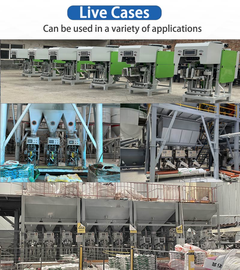 20kg-50kg Sand Packaging Equipment Cement Bagging Machine 380V 220V