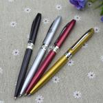 Factory hot selling and high quality plastic metallic square shape hotel pen