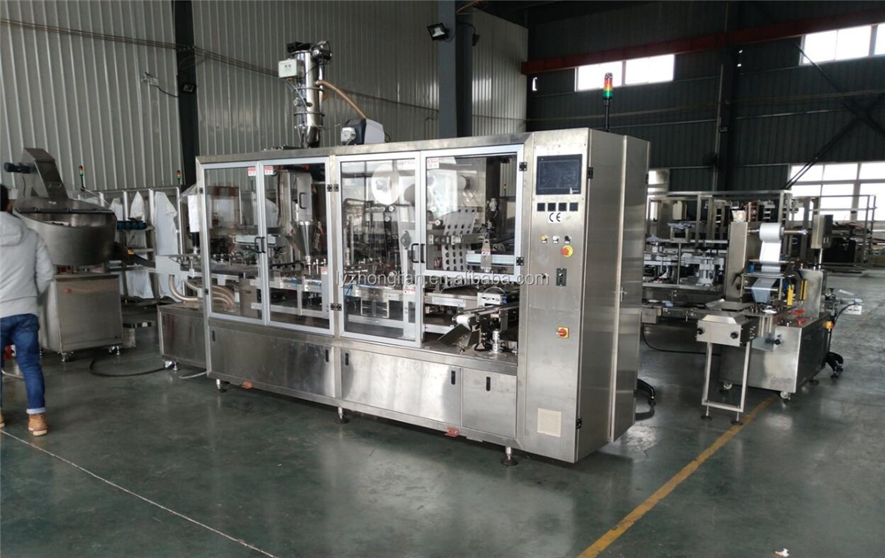 Zhonglian nespresso capsule coffee filling machine automatic cup filling and sealing machine for wholesales