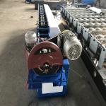 3kw High Speed Shutter Door Roll Forming Machine Space Save In Blue Color