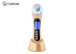 ABS Material Ultrasonic Galvanic Ion Face Massager Roller UBS Rechargeable