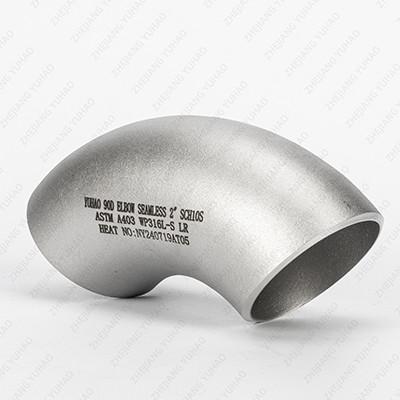Cheap DN10-DN850 SCH10-SCH150 304 stainless steel 90 degree elbow SS BW Pipe Fitttings for sale