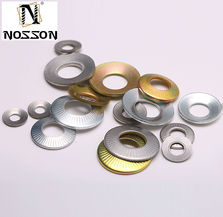 Industrial Applications M3-M30 SS304 Knurled Lock Washer with External Tooth Design and ANSI/ASME Standard