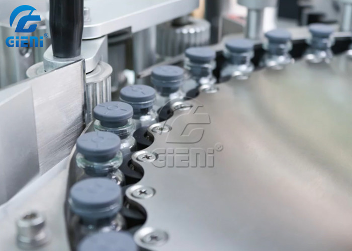 50ml Glass Bottle Labeling Machine 600pcs/Min For Beauty Supplements