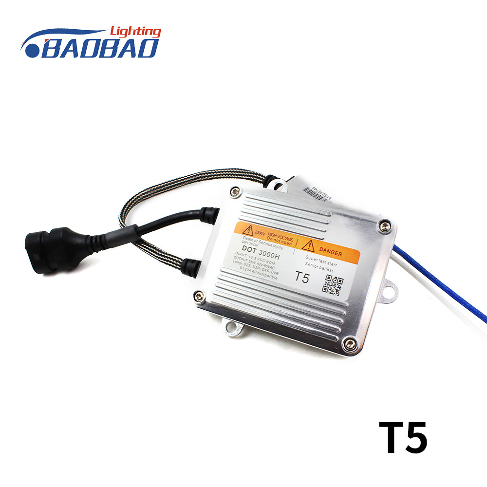 T5 55W Quick start hid xenon kit DLT Brand