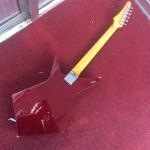 Electric guitar in red