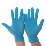 Medical Examination Disposable Protective Gloves Nitrile Black White Blue