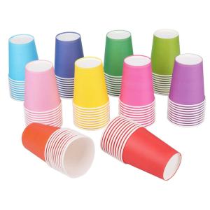 Quality 7.5oz 221.8ml Purple Wedding Napkin Recyclable Disposable Coffee Cups With Lids wholesale