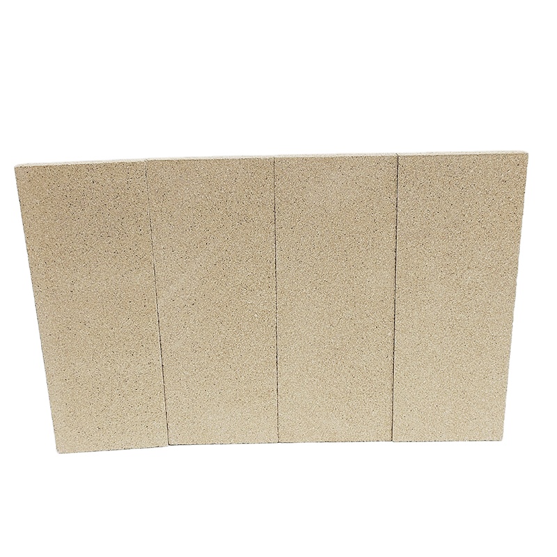 Alkali Resistant Vermiculite Insulation Board Fire Protection Beige Color