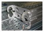 Perforated Customized Steel Scaffold Planks Galvanize Q235 Construction Walk