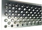 Aluminum Galvanized Steel Grip Strut Grating , Perforated Grating Stair Treads