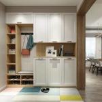 Manufacturer Supplier OEM Shoe Storage Cupboard Furniture Lacquer Finish