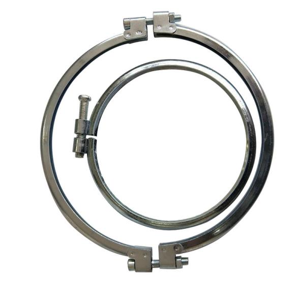 Industrial 80mm-630mm Stainless Steel Duct Clamps Single Bolt Pipe Clamp