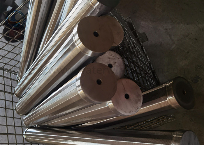 Iso9001 Certified Stainless Steel Wound Screen 0.025mm-20mm Slot Size