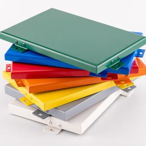 Anodized Surface Curtain Wall Aluminum Plate High Fire Resistance