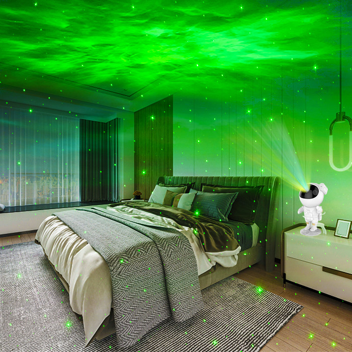 KTV Party Astronaut LED Light Lamp Rotatable With Timing Remote