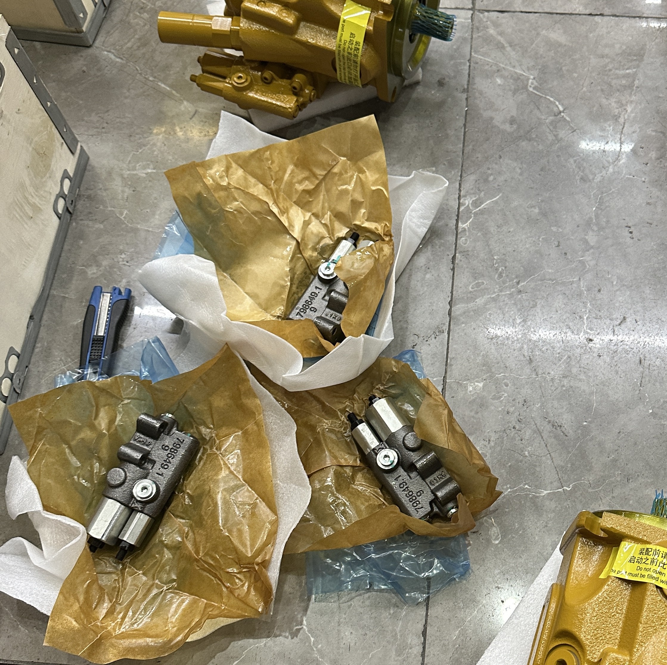 Standard Size Cat305.5E2 Hydraulic Pump Solenoid High Temp Resistance