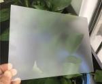 White Frosted Tempered Glass Laminated Safety Glass Square With Smooth Flat