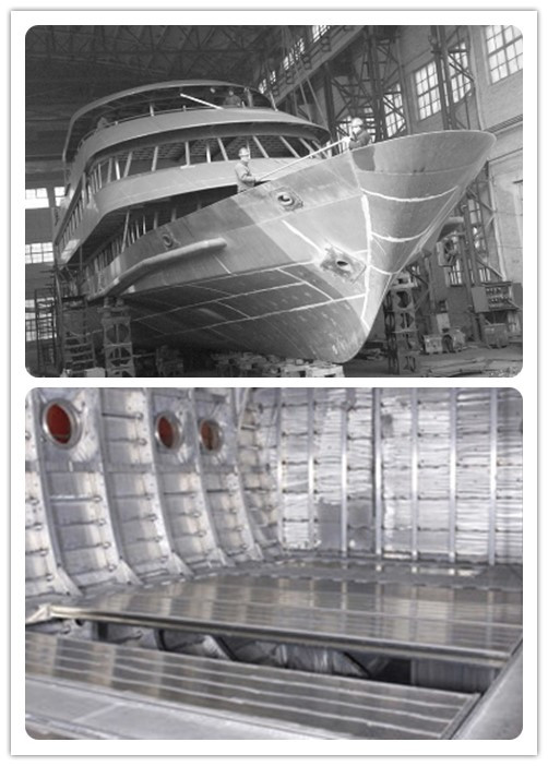 Alloy 5083 Aluminum Sheet Metal Marine Vessel High Hardness Marine Grade Aluminium