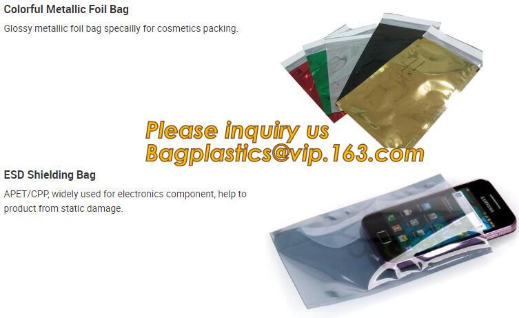 Cosmetic Pink Slider Padded Bag/Silver k Bag With Bubble,Padded Envelopes Cheap Aluminium Foil k Holographic