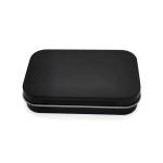 Food Grade Mini Mint Tins Silver Metal Box Top Notched Tin Box Manufacturer