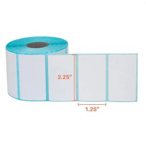 Quality Waterproof Fade Resistant Thermal Paper Label With Strong Adhesive wholesale