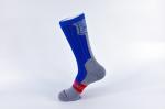 Elastane Breathbale Cool Basketball Socks , Anti - Foul Colorful Basketball