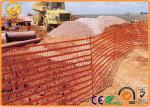 100% Virgin HDPE UV Customized Orange Plastic Mesh Fencing Safety Security Fence