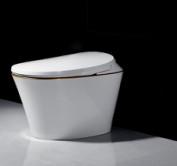 Quality White Bathroom Smart Toilet Water Temperature Control Data Structure wholesale