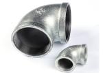 Plumbing 90 Degree Galvanized Malleable Iron Elbow Threaded Pipe Fittings