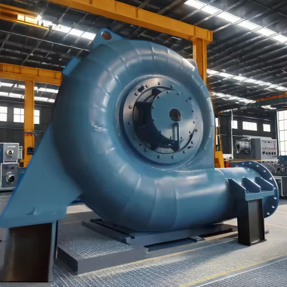 Customized Durability Francis Turbine Generator Steel And Stainless Steel RPM 450-1000rpm