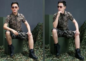 China Comfortable Army Military Uniforms , Polyester Military Camouflage Clothing on sale