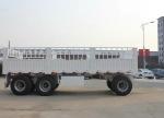 2/3 Axle Timber Transport Truck Trailer Loading Durable Design Full Trailer for