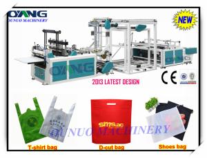 Quality ultrasonic sealing nonwoven carry bag machine making shoes bag wholesale