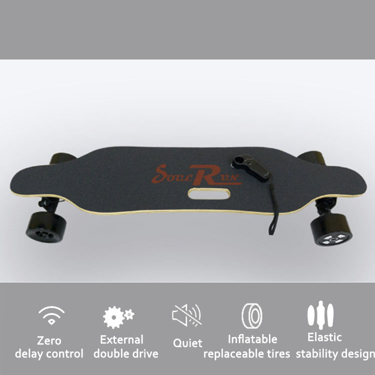 Mens Custom Electric Longboard For Adults 36V 4.4AH 10S2P Lithium Ion Battery